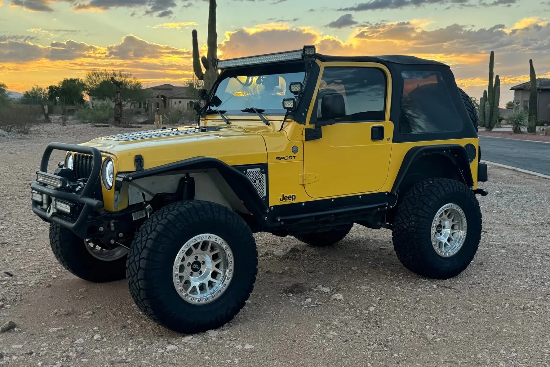 Modified 2004 Jeep Wrangler Sport 4.0 — comparable sale photo
